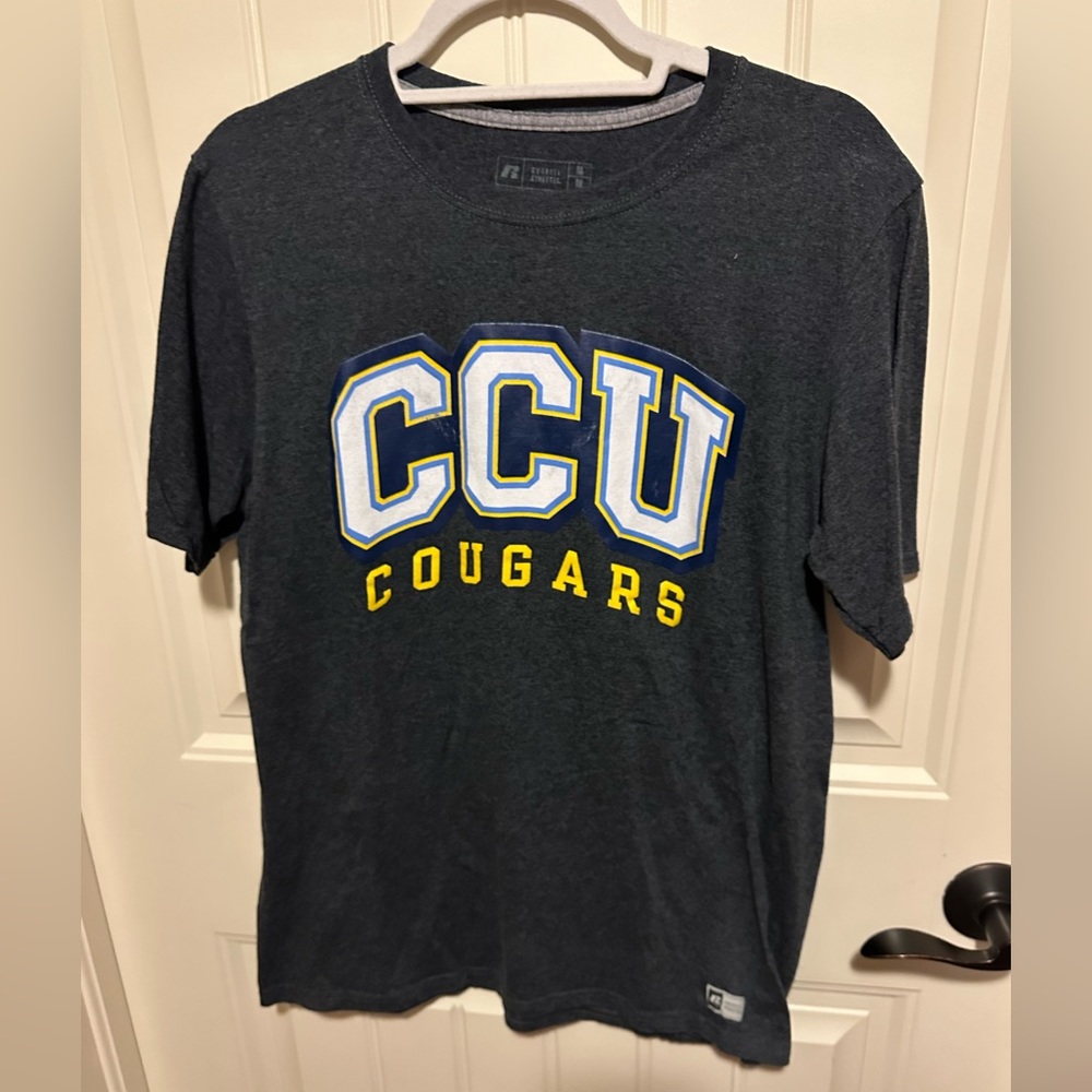 CCU Cougars Semi-distressed shirt Unisex